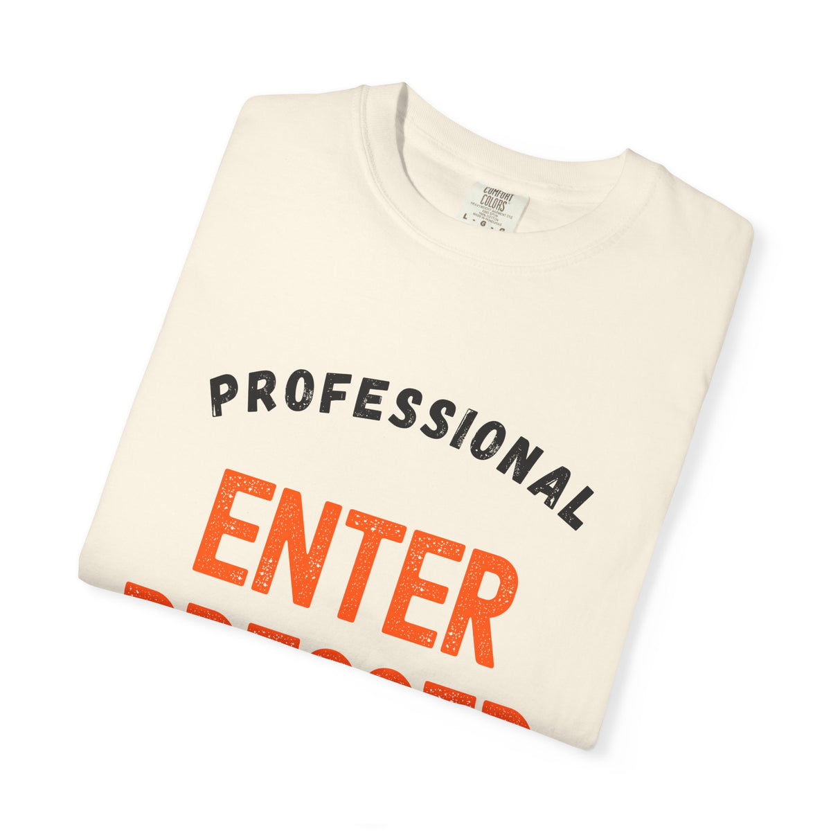Professional Enter Presser Tee | Funny AI Work Burnout Shirt