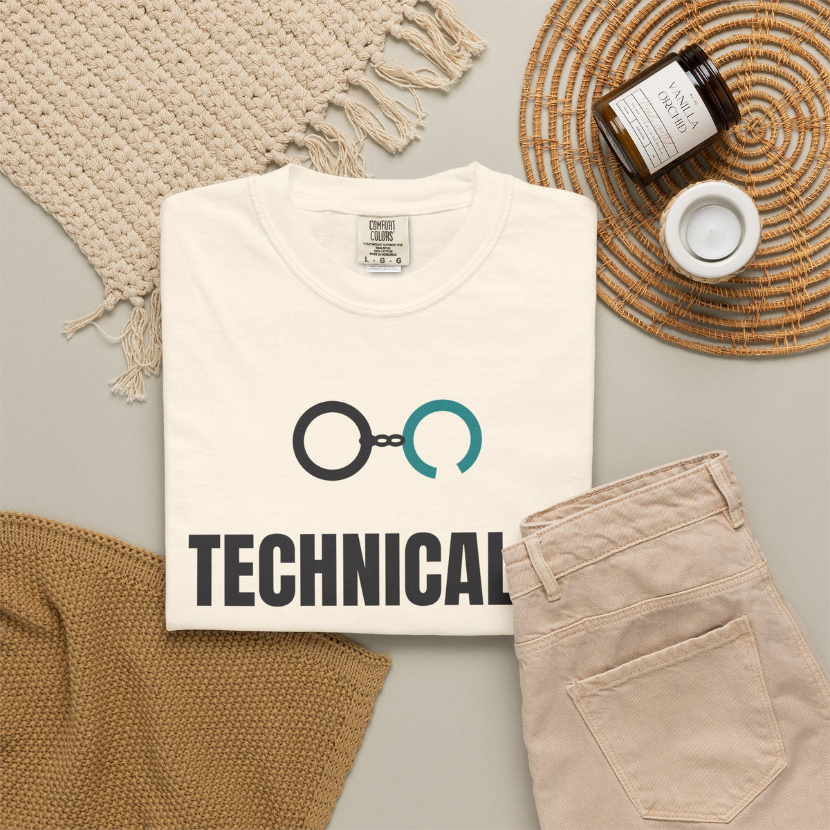 Technically I Could Just Leave. Tee | Funny Stuck By Choice Shirt