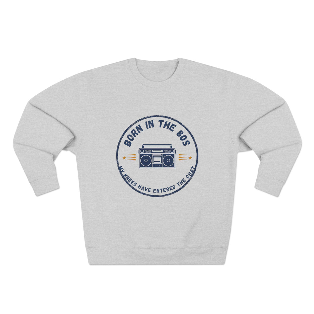 Gen X Survivor Crewneck Sweatshirt | Funny Nostalgic 80s Birthday Gift