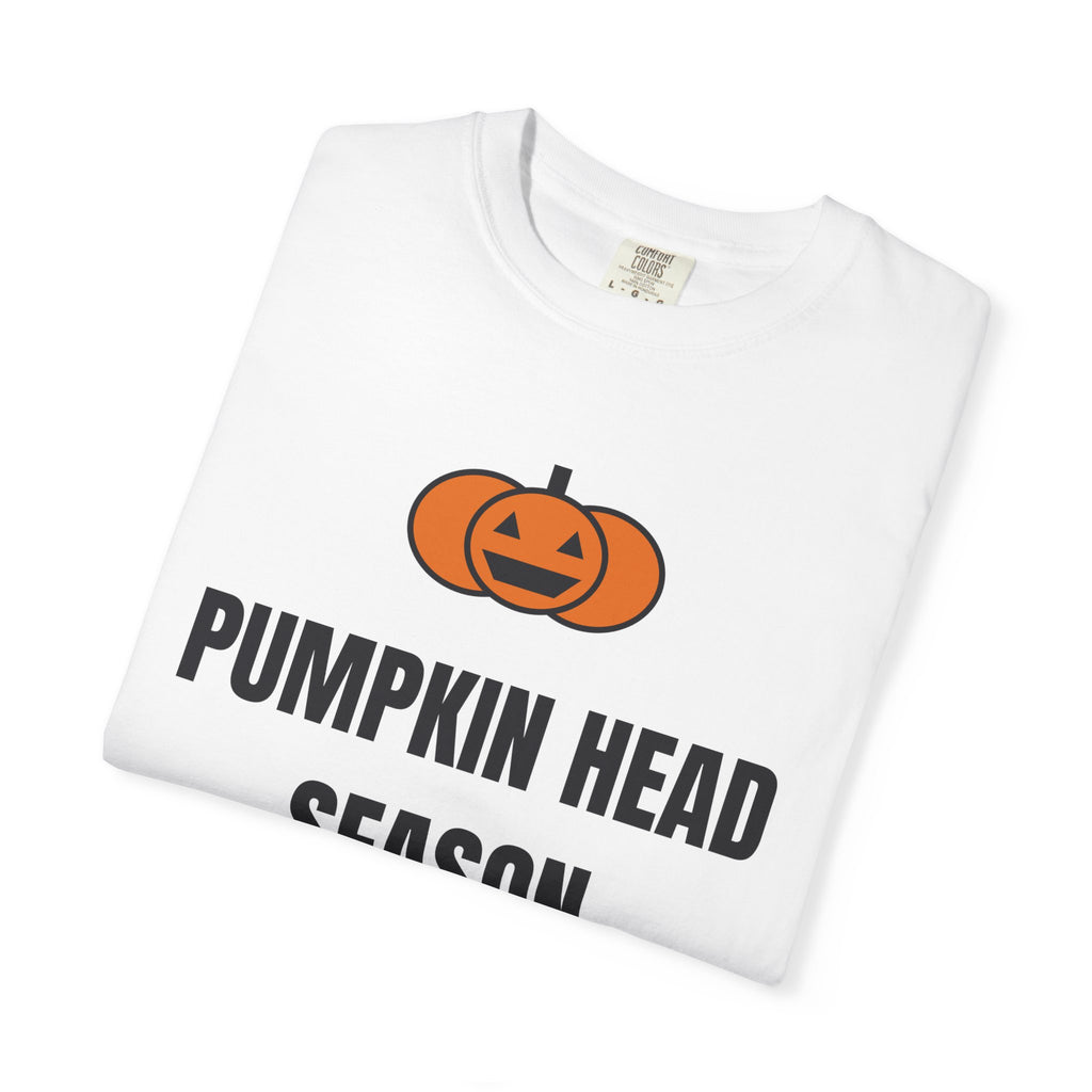 Pumpkin Head Season Tee | Funny Halloween Shirt