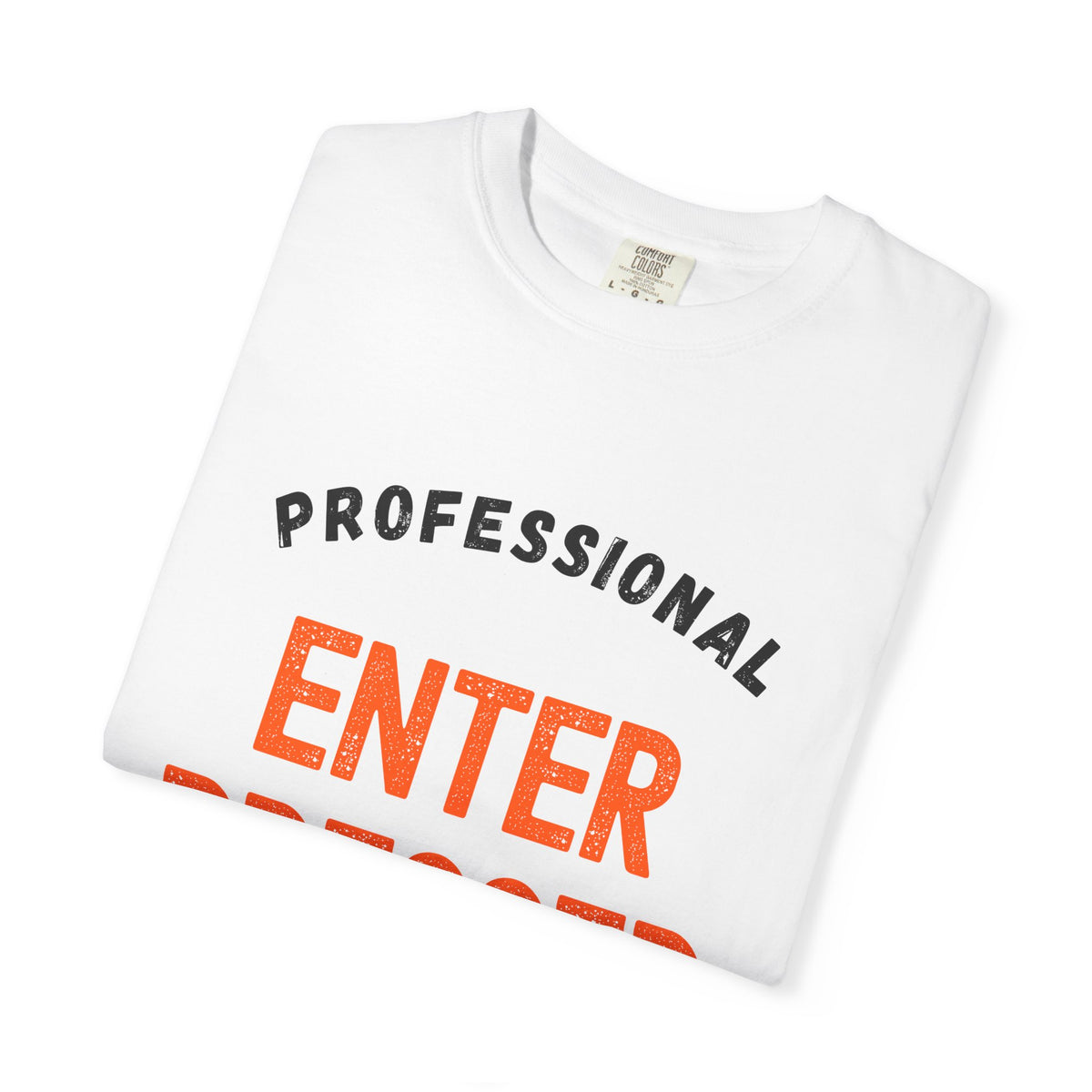 Professional Enter Presser Tee | Funny AI Work Burnout Shirt