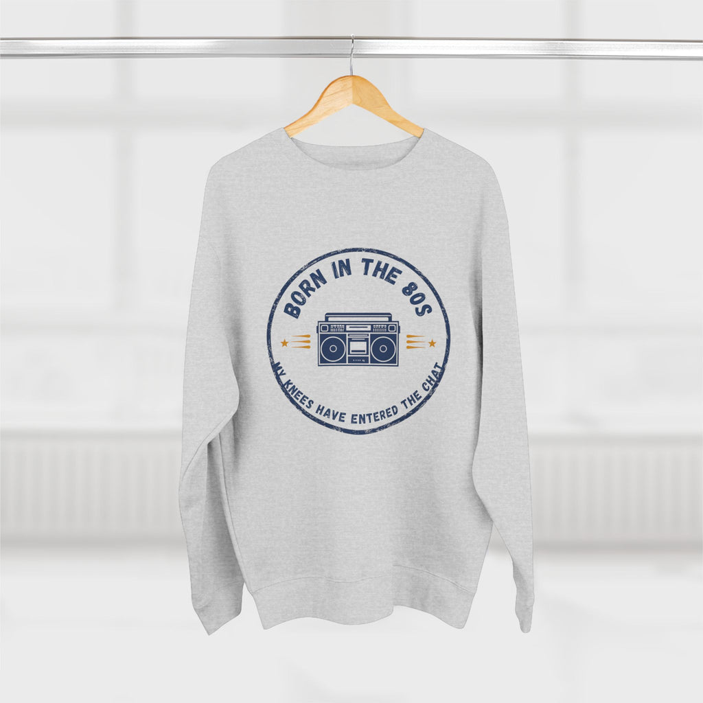 Gen X Survivor Crewneck Sweatshirt | Funny Nostalgic 80s Birthday Gift