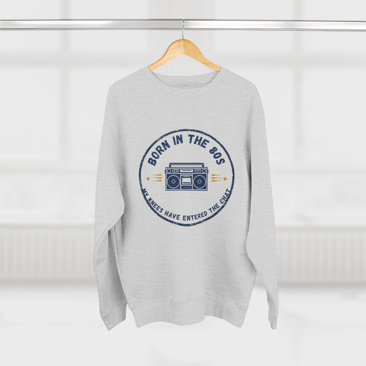 Gen X Survivor Crewneck Sweatshirt | Funny Nostalgic 80s Birthday Gift