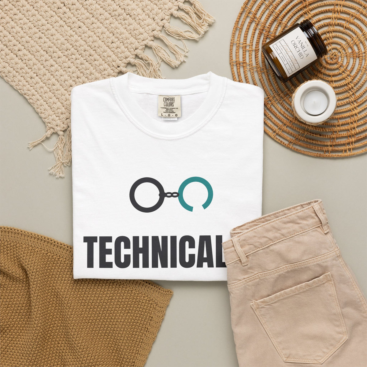 Technically I Could Just Leave. Tee | Funny Stuck By Choice Shirt