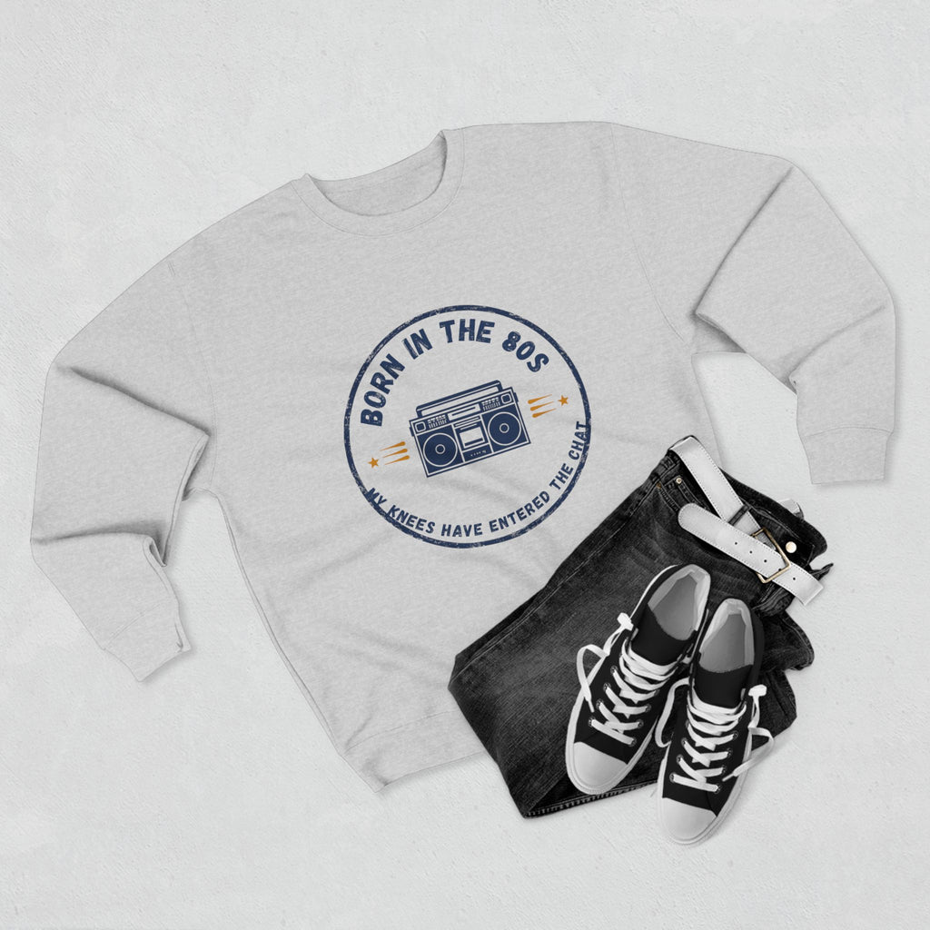 Gen X Survivor Crewneck Sweatshirt | Funny Nostalgic 80s Birthday Gift
