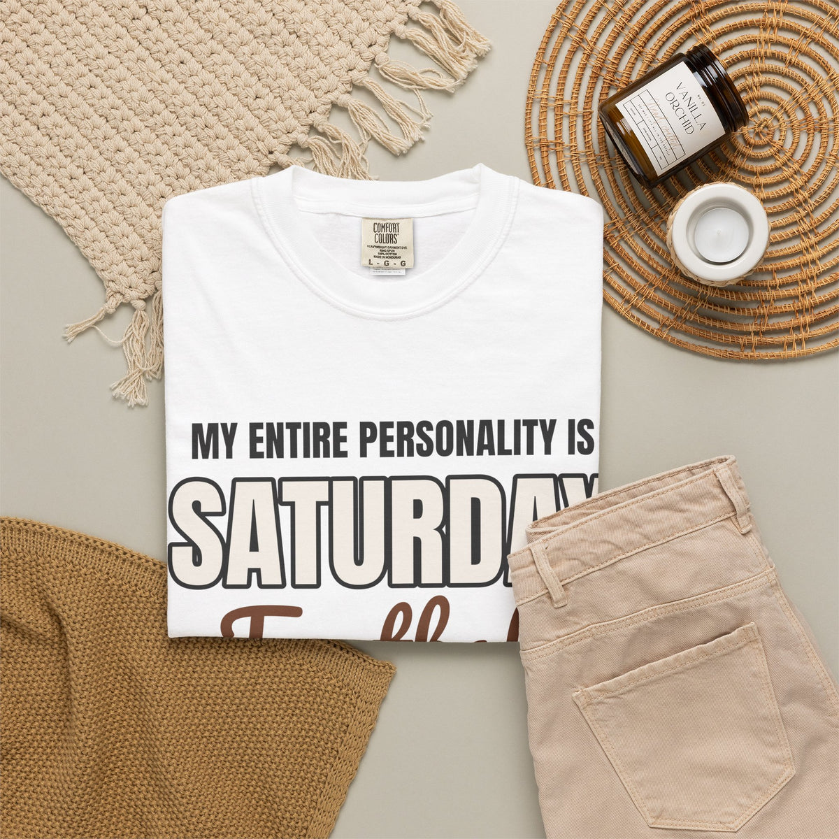 My Entire Personality Is Saturday Football Tee | Game Day Shirt