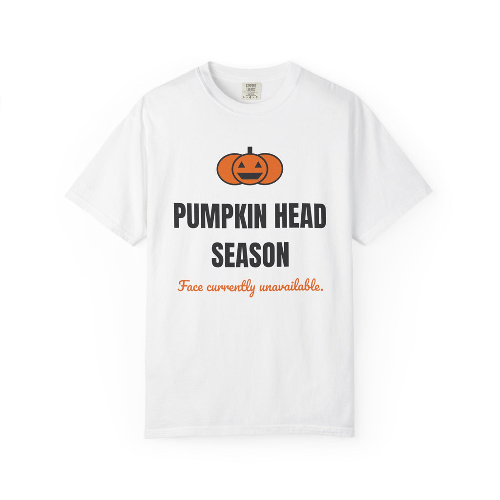 Pumpkin Head Season Tee | Funny Halloween Shirt