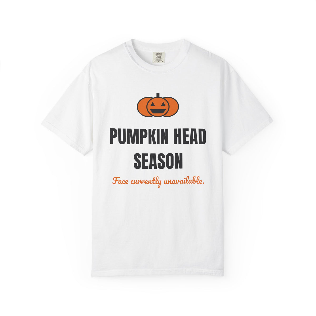 Pumpkin Head Season Tee | Funny Halloween Shirt
