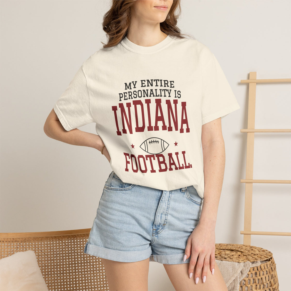 My Entire Personality Is Indiana Football — Ivory Fan Tee